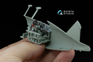 Quinta Studio QD48540 F3F-2 3D-Printed &amp;amp; coloured Interior on decal paper (Academy/Accurate Miniatures) 1/48 – Bild 7