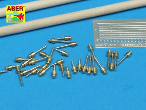 Aber 35D10 Telegraph - pillar set for 2 cross bars with 16 insulators each 1/35 – image 2