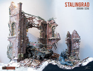 RT-Diorama 35303 Socle de diorama : « Usine de tracteurs de Stalingrad » 1/35 – image 3