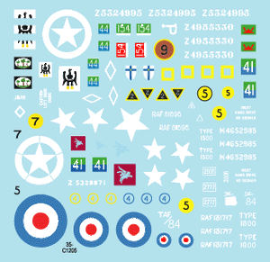 Star Decals 35-C1205 British Armoured Cars # 2 1/35 – immagine 3