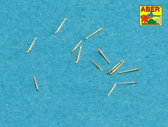 Aber 1/700L-40 Ensemble de 16 canons Flak 42 de 3,7 cm pour navires de guerre allemands 1/700