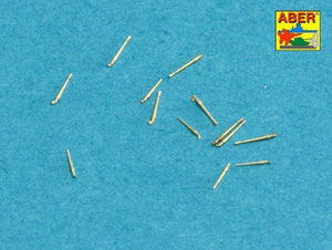 Aber 1/700L-40 Set of 16 pcs 3,7 cm Flak 42 gun barrels for German war ships 1/700