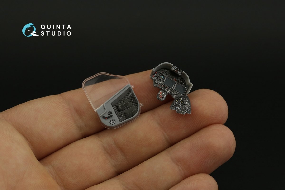 Quinta Studio QD48295 Mi-35M 3D-Printed &amp;amp; coloured Interior on decal paper (Zvezda) 1/48 – immagine 6