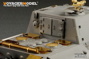 Maquette Voyager PE35452 Jagdpanzer E-100 allemand de la Seconde Guerre mondiale pour Trumpeter 01596 au 1/35 – image 5