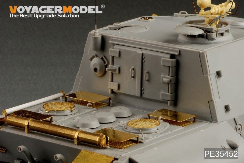 Maquette Voyager PE35452 Jagdpanzer E-100 allemand de la Seconde Guerre mondiale pour Trumpeter 01596 au 1/35 – image 5