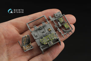 Quinta Studio QD35083 A6M2 Zero (Mitsubishi Prod.) 3D-Printed &amp;amp; coloured Interior on decal paper (Border Model) 1/35 – imagen 5