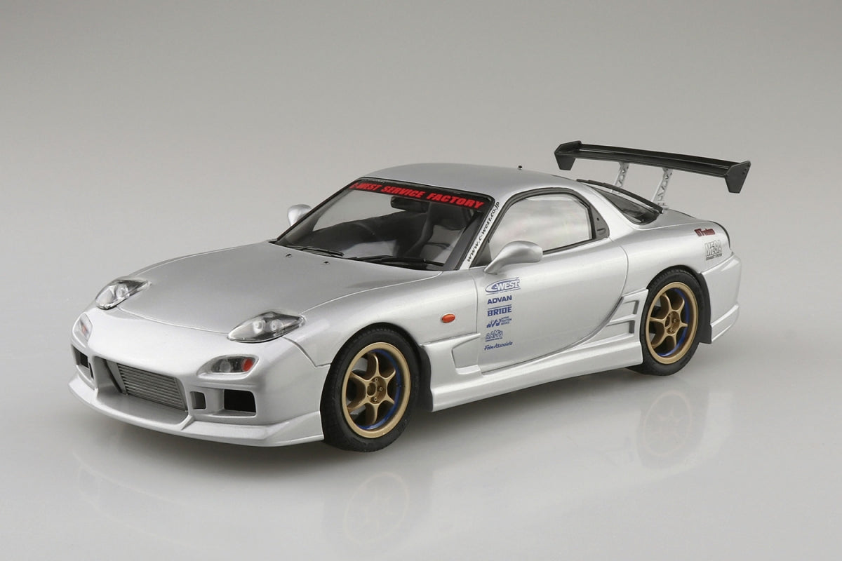 Aoshima 06302 C-WEST FD3S Mazda RX-7 &amp;#39;99 1/24 – immagine 2