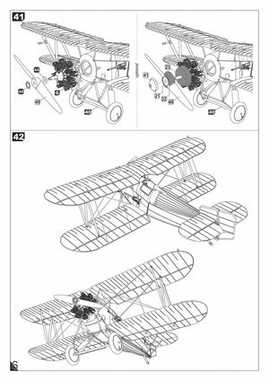 Armory Models 48001 Fairey Flycatcher British interwar FAA Fighter, early version, w/ Jaguar-III engine 1/48 – immagine 21