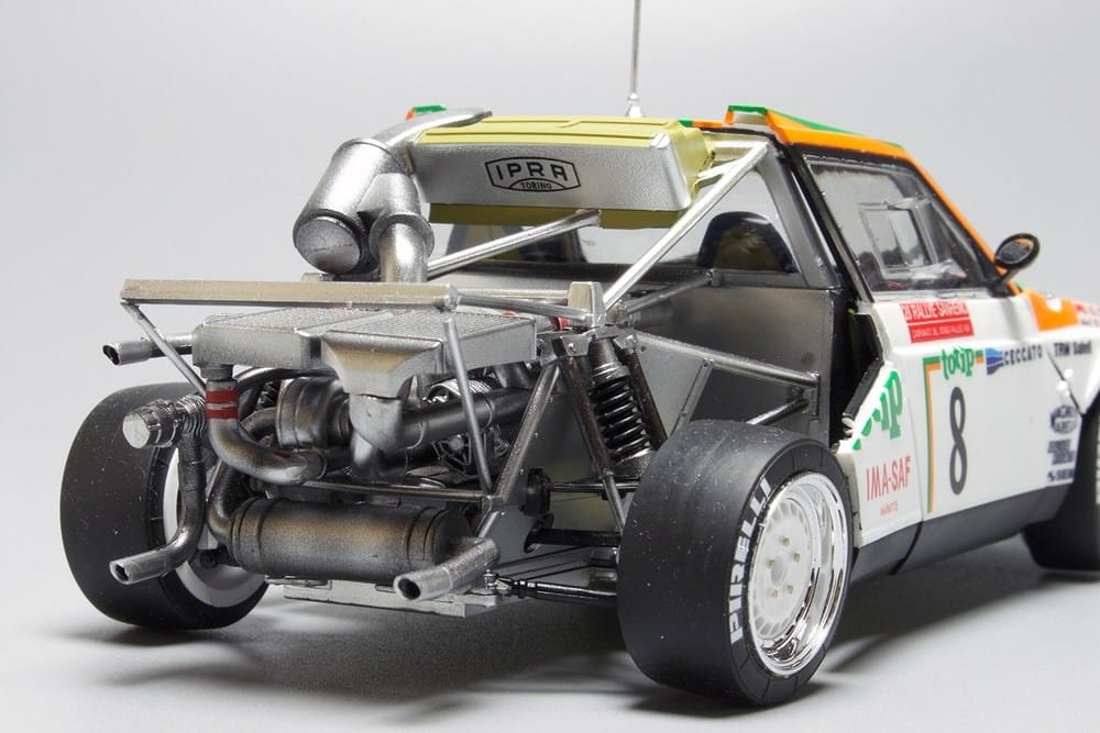 NuNu PN24005B Lancia Delta S4 &amp;#39;86 Rallye Sanremo (Totip) + Monte Carlo 1/24 – image 5