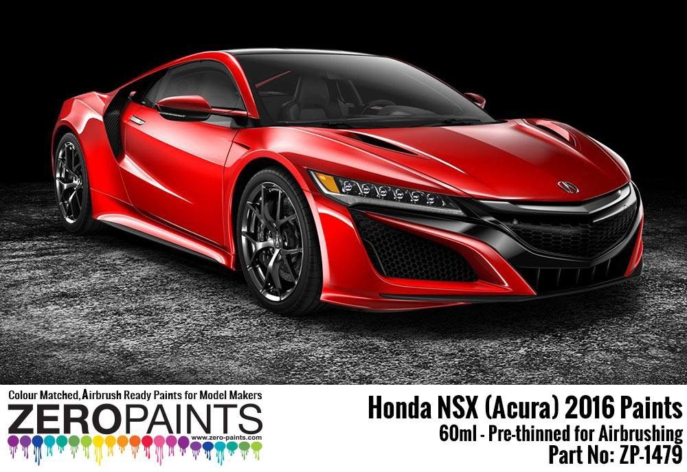 Zero Paints ZP-1479-R559 Honda NSX Curva Red - Rosso Racing - R559 (Solid) 60ml