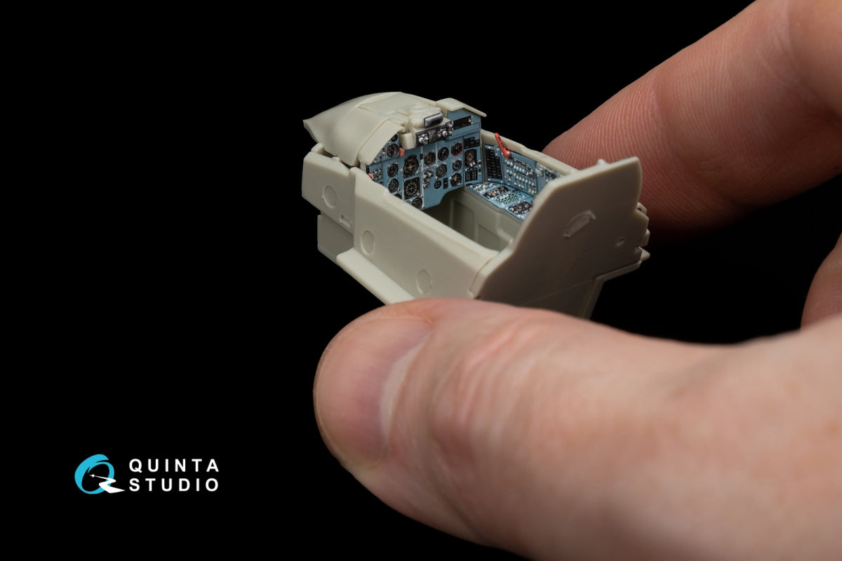 Quinta Studio QD48056 Su-17M4/22M4 3D-Printed coloured Interior on decal paper (for KittyHawk kit) 1/48 – immagine 8