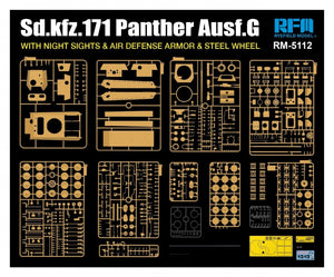 Rye Field Model 5112 PANTHER AUSF.G 1/35 – zdjęcie 2