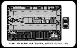 Aber 35002 Polish twinturred tank 7TP (MIR) 1/35 – imagen 2