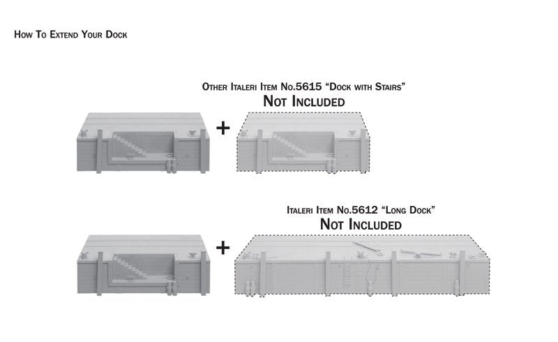 Italeri 5615 Dock with Stairs 1/35 – Bild 3