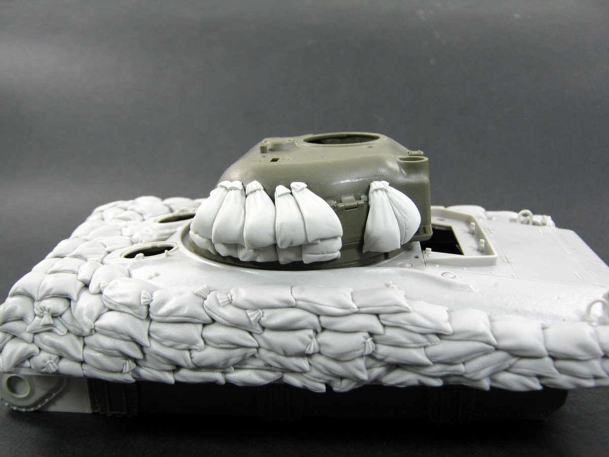 Panzer Art RE35-139 Heavy sand armor for M4A1 tank (Early hull) 1/35 – Bild 3