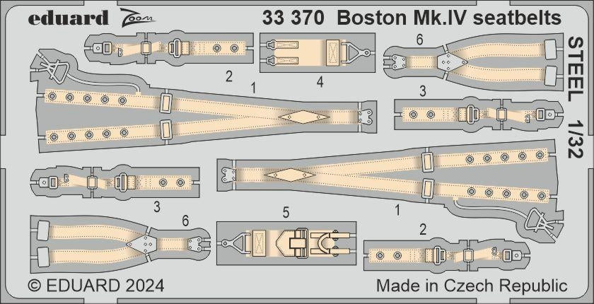 Eduard BIG33162 Boston Mk. IV HONG KONG MODELS 1/32 – immagine 4