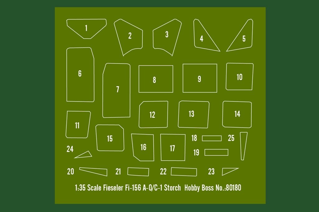 Hobby Boss 80180 Fieseler Fi-156 A-0/C-1 Storch 1/35 – immagine 3