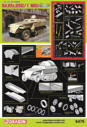Dragon 6476 Sd.Kfz. 250/1 NEU - Premium Edition 1/35