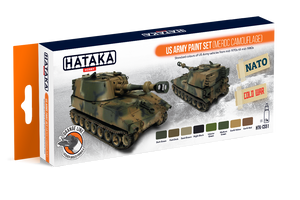 Hataka HTK-CS51 US Army paint set (MERDC camouflage) 8x17ml