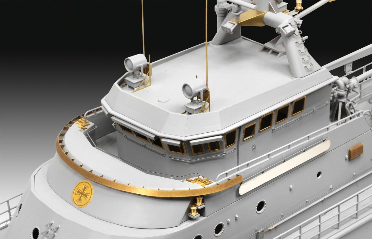 Revell 05198 Search &amp;amp; Rescue Vessel HERMANN MARWEDE Platinum Edition 1/72 – imagen 6