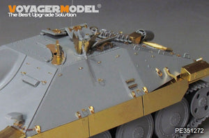 Voyager Model PE351272 WWII German Sd.Kfz.138/2 Hetzer Tank Destroyer Late Version For TAKOM 2171/2172 1/35 – immagine 9