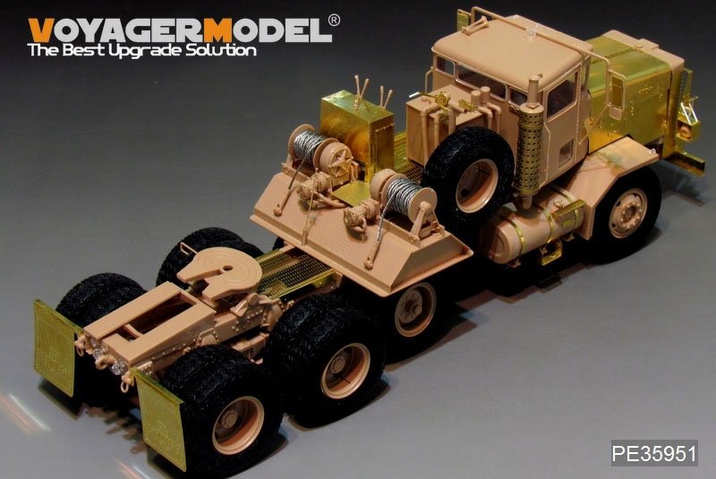 Voyager Model PE35951 Modern US Army M911 C-HET &amp;amp;M747 Heavy Equipment Semi-Trailer For MENG SS-013 1/35 – zdjęcie 16
