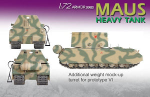 Dragon 7255 German Heavy Tank Maus 1/72 – imagen 2