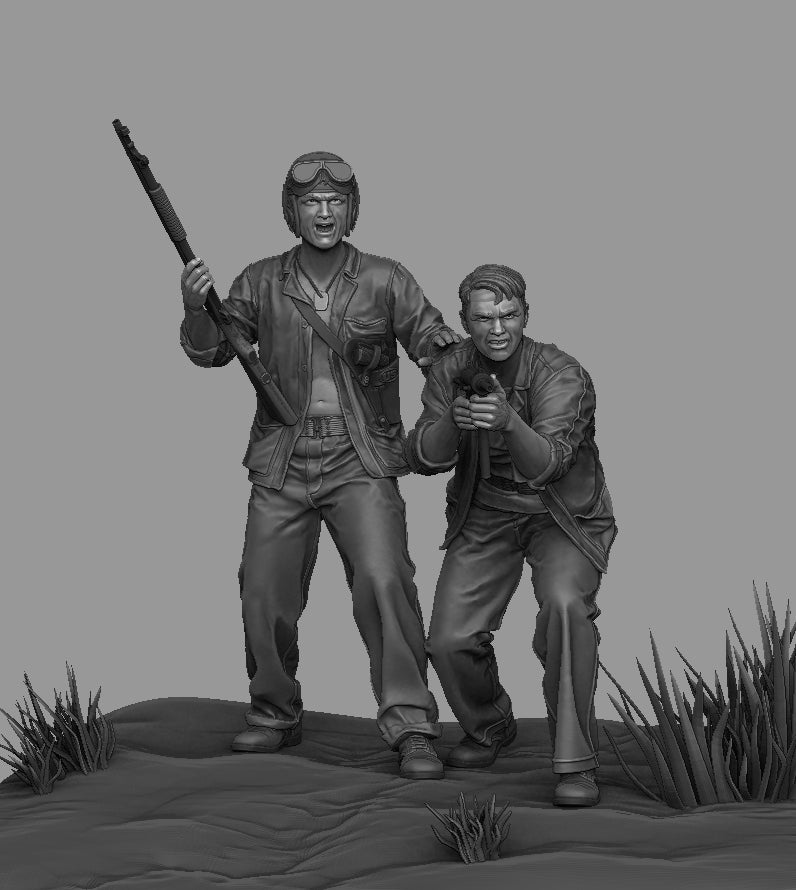Panzer Art FI35-207 USMC tanker close combat set 1/35 – Bild 2