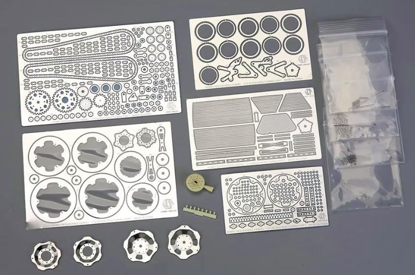 Hobby Design HD02-0399 Suzuki RGV-T (XR89) (PE + Metal Parts + Resin) (For Tamiya 12081) 1/12 – zdjęcie 2