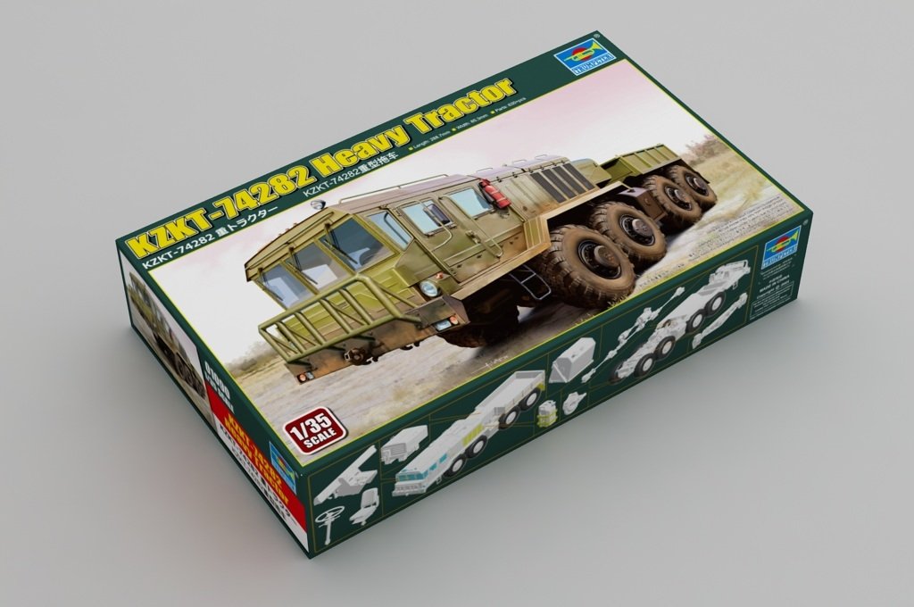 Trumpeter 01090 KZKT-74282 Heavy Tractor 1/35 – image 2