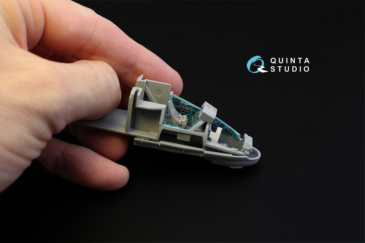Quinta Studio QD72018 Mi-24P 3D-Printed &amp;amp; colored Interior on decal paper (for Zvezda kit) 1/72 – image 6