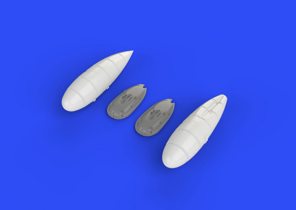 Eduard 648265 Bf 109G external fuel tanks EDUARD 1/48 – immagine 7