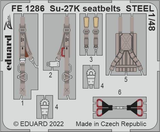 Eduard BIG49345 Su-27K MINIBASE 1/48 – image 5