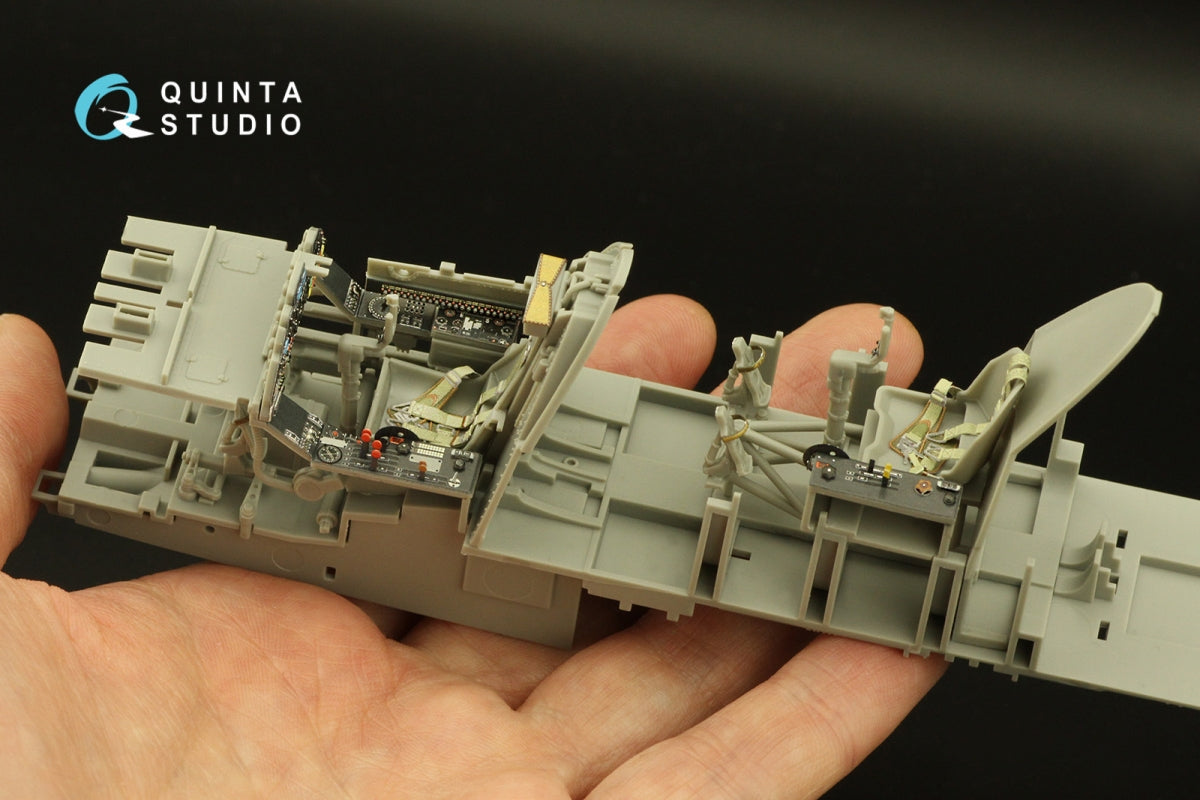 Quinta Studio QD32166 Do 335A-12 3D-Printed &amp;amp; coloured Interior on decal paper (Zoukei-Mura) 1/32 – imagen 14