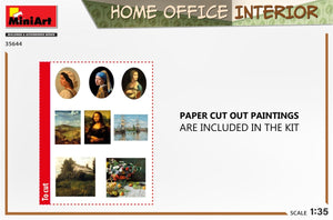 MiniArt 35644 HOME OFFICE INTERIOR 1/35 – zdjęcie 3