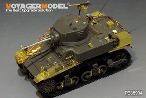 Voyager Model PE35934 WWII US M3 Stuart light tank basic For TAMIYA 35360 1/35 – immagine 2