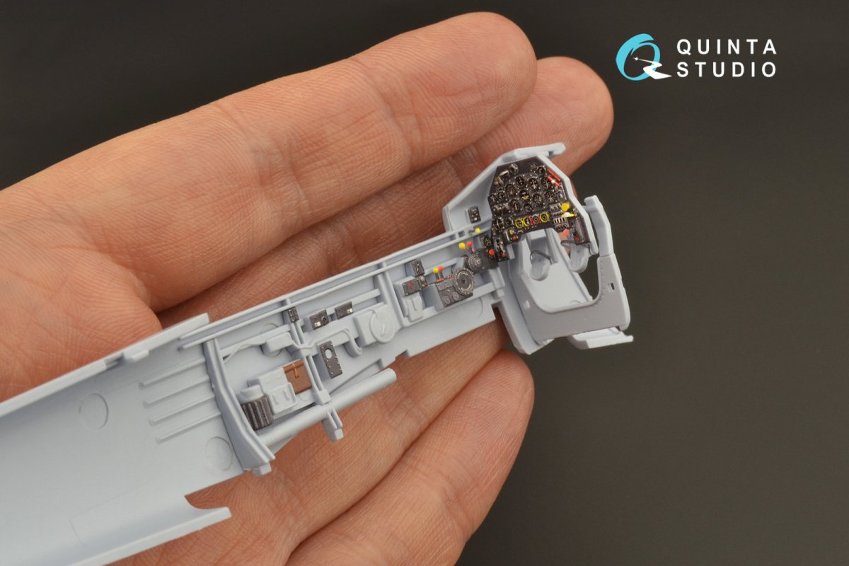 Quinta Studio QD48208 Ju 87B-1/B-2/R-2 3D-Printed &amp;amp; coloured Interior on decal paper ( Airfix ) 1/48 – immagine 6