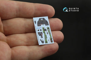 Quinta Studio QDS-48253 P-51D 3D-Printed &amp;amp; coloured Interior on decal paper ( Tamiya ) (small version) 1/48 – Bild 7