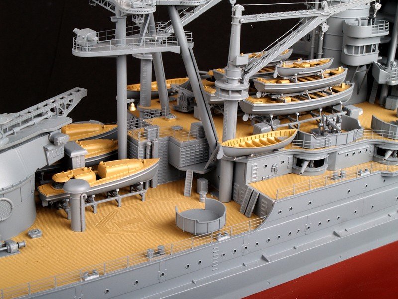 Trumpeter 03701 USS Arizona BB-39 1/200 – zdjęcie 38