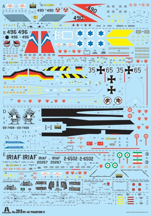 Italeri 2818 RF-4E Phantom II 1/48 – imagen 3