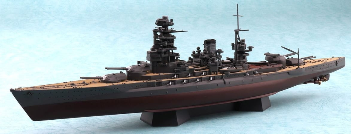 Aoshima 05980 Full Hull Series IJN Battleship Mutsu 1942 1/700 – immagine 2