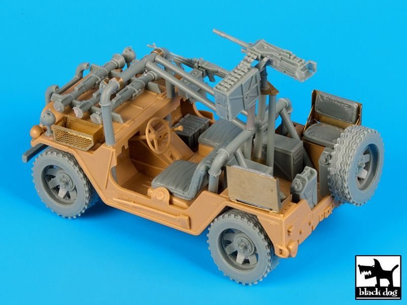Black Dog T35121 M-151 FAV conversion set 1/35 – immagine 2