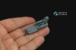 Quinta Studio QD72108 MiG-21PFM Emerald panels 3D-Printed &amp;amp; coloured Interior on decal paper (Eduard) 1/72 – immagine 10