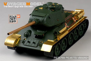 Voyager Model PE35769 WWII Russian T-34/85 No.112 Factory Production Basic（For ACADMY 13290） 1/35 – immagine 2