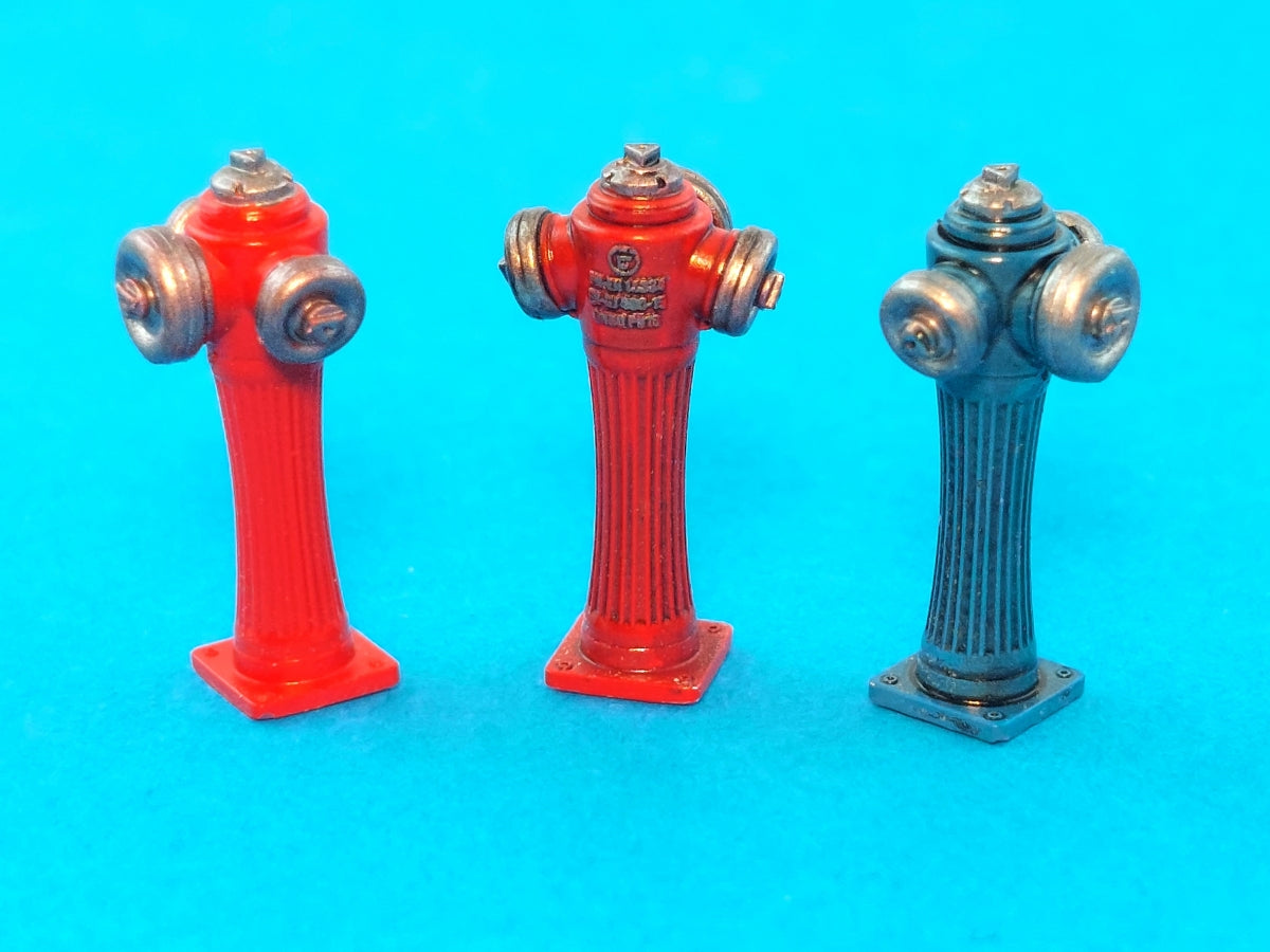 Point de non-retour 3524059 Bouches d&amp;#39;incendie 3 pièces / Bouches d&amp;#39;incendie 3 pièces 1/35  – image 2