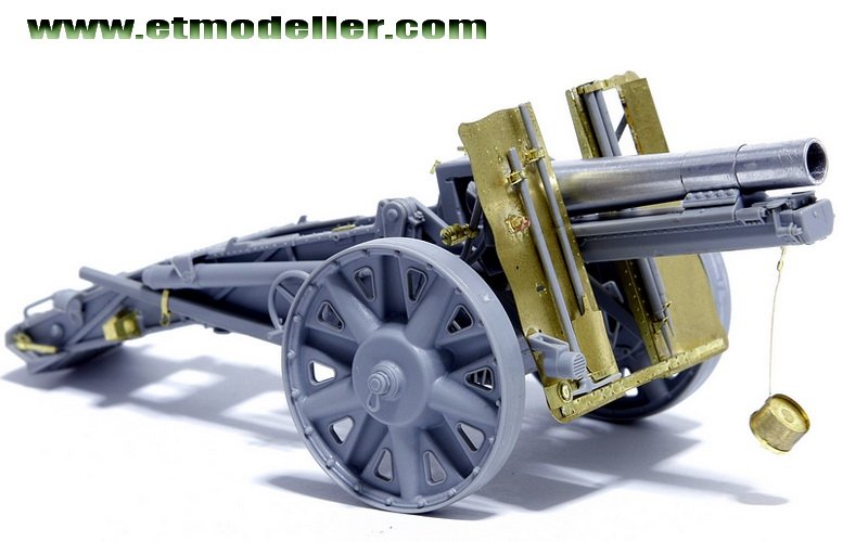 E.T. Model E35-016 WWII German 15cm sIG33 Infantry Gun (For DRAGON 6259/6473) 1/35 – Bild 2