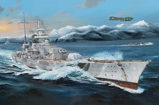 Trumpeter 03715 Cuirassé allemand Scharnhorst 1/200