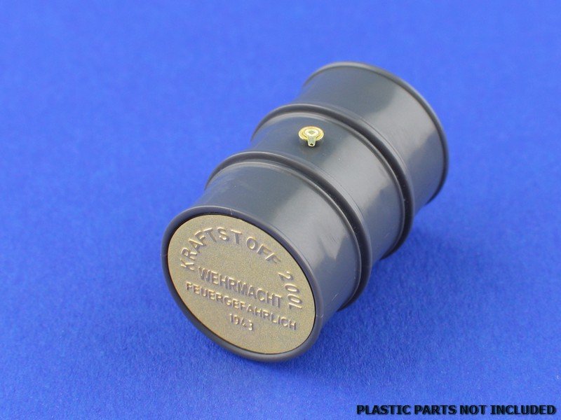 Couvercles de fûts de carburant allemands de 200 litres de la Seconde Guerre mondiale Aber 35A114 (1/35) – image 3