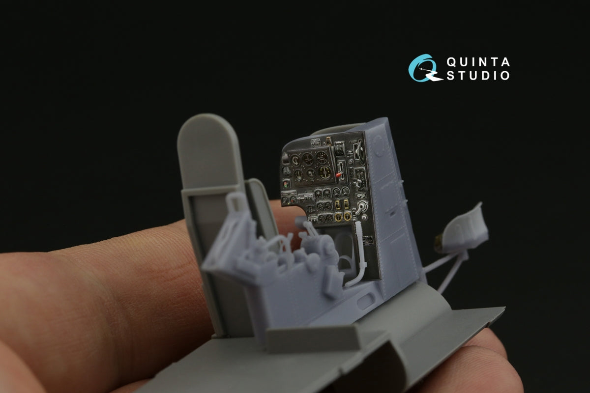 Quinta Studio QD+48379 Bristol Beaufort Mk.I 3D-Printed &amp;amp; coloured Interior on decal paper (ICM) (with 3D-printed resin parts) 1/48 – immagine 4
