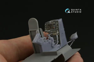 Quinta Studio QD+48379 Bristol Beaufort Mk.I 3D-Printed &amp;amp; coloured Interior on decal paper (ICM) (with 3D-printed resin parts) 1/48 – immagine 4
